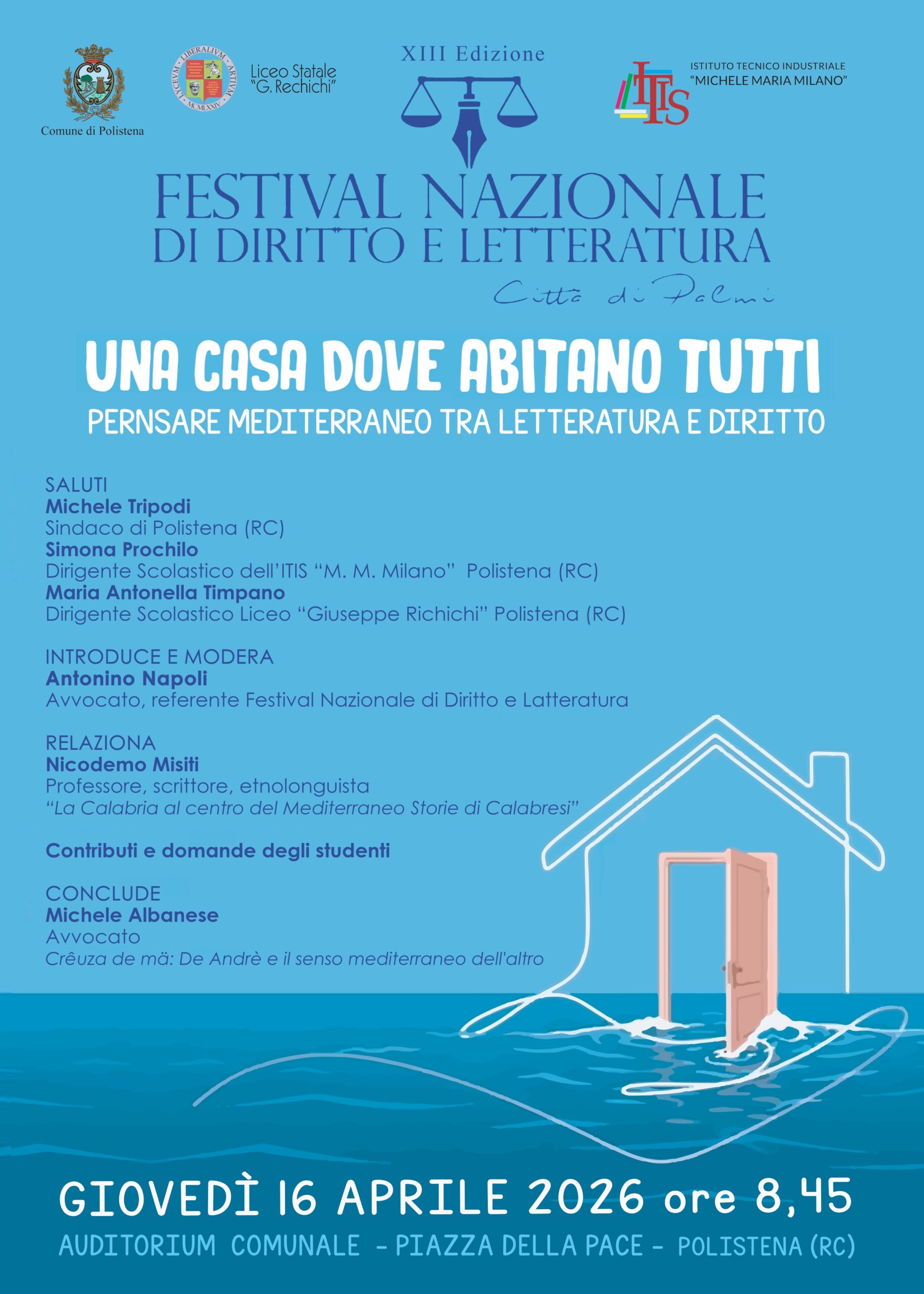 FESTIVAL NAZIONALE DI DIRITTO E LETTERATURA